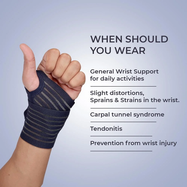 Wrist Binder with Thumb Support