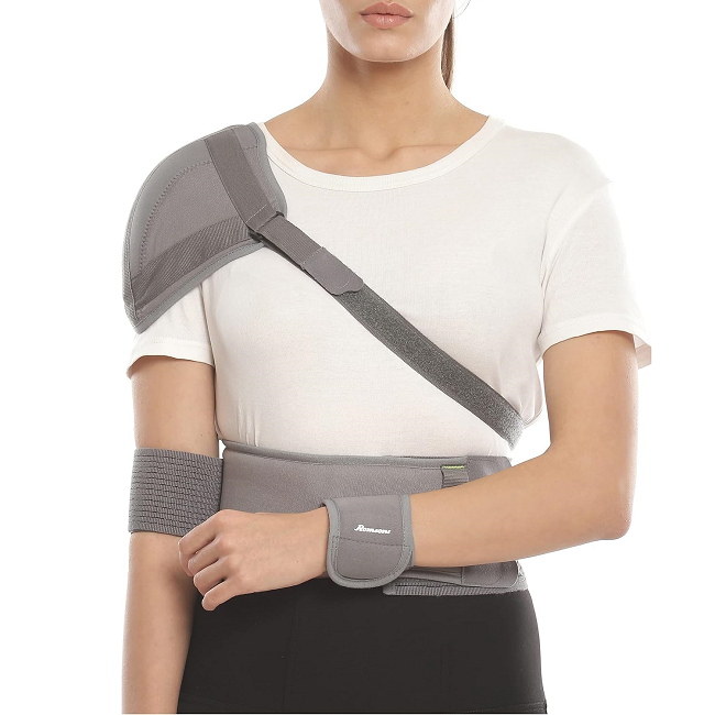 Shoulder Immobilizer Elastic With Support Brace